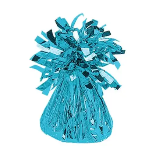 Light Blue Foil Balloon Weight