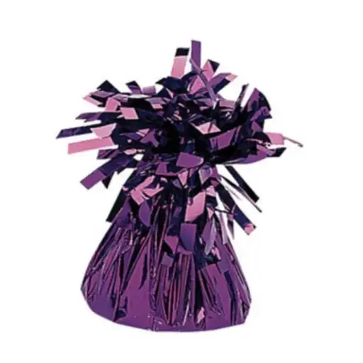 Purple Foil Balloon Weight