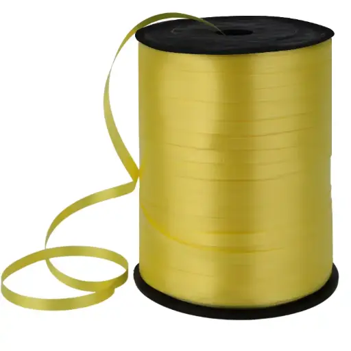 Golden Curling Balloon Ribbon Roll