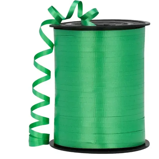 Green Curling Balloon Ribbon Roll