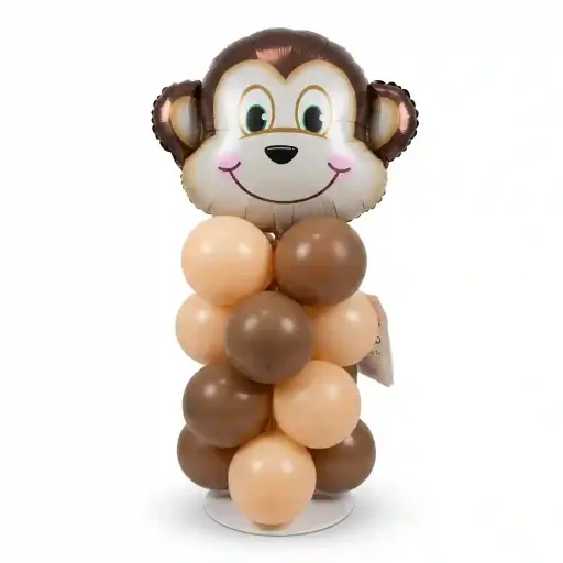 Monkey Theme Balloon Table Decoration Centerpiece 1pcs