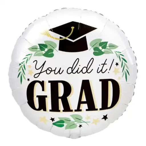 [4420801] You Did It Ivy Grad Foil Balloon 45cm