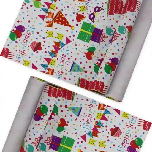Party Celebration Birthday Wrapping Paper