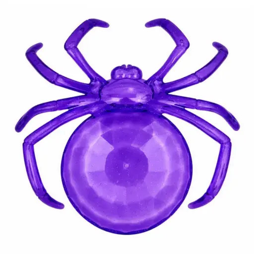 Spider Candy bowl Purple