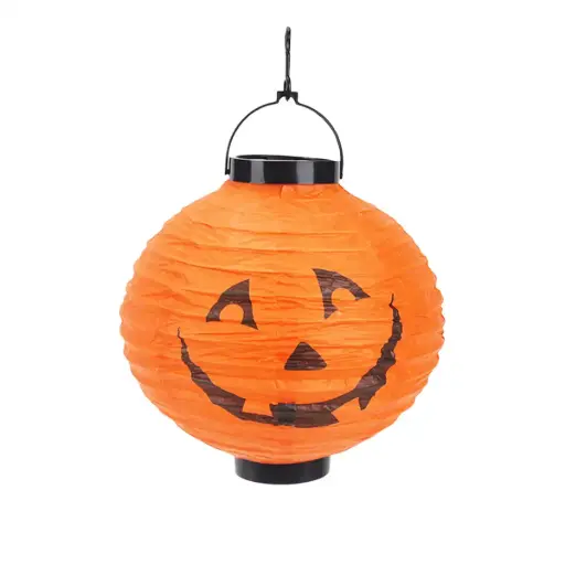 Halloween Orange Paper Lantern