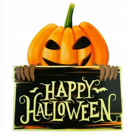 Halloween Pumpkin Door Decoration 
